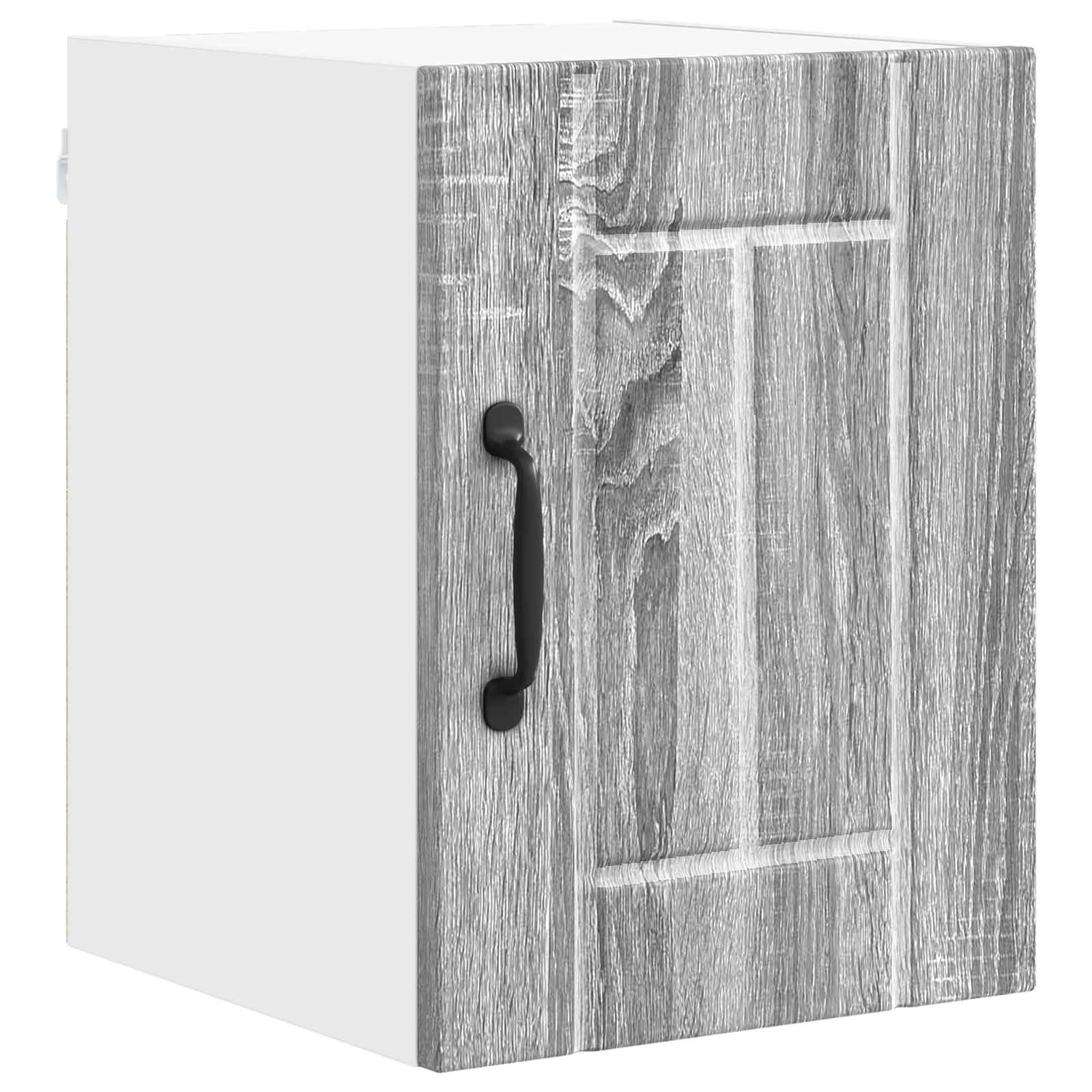Ormar za Zid Lucca 2 pcs Siva sonoma 30 x 31 x 40 cm