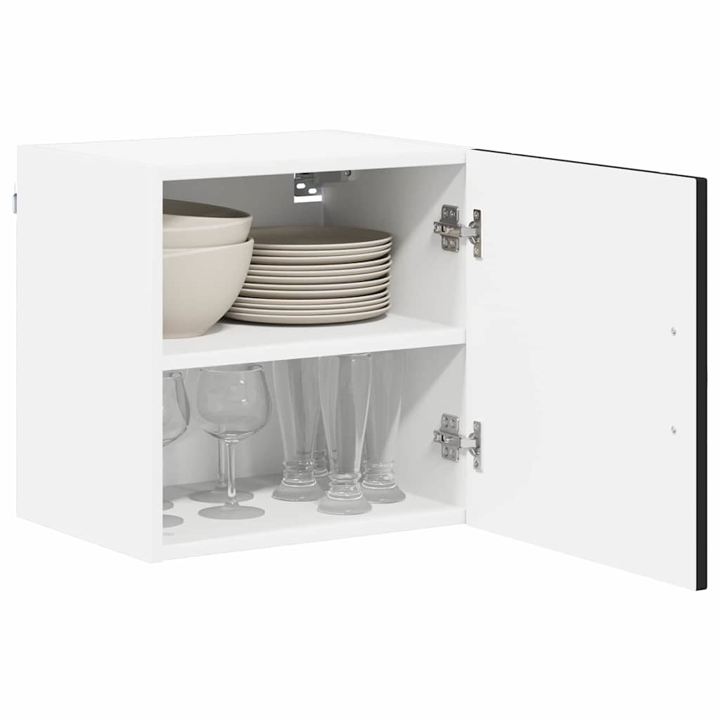 Ormar za Zid Lucca Crna 40 x 31 x 40 cm Konstruirano drvo