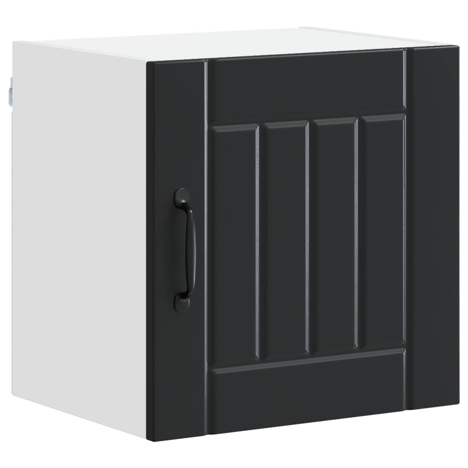 Ormar za Zid Lucca 2 pcs Crna 40 x 31 x 40 cm Konstruirano drvo