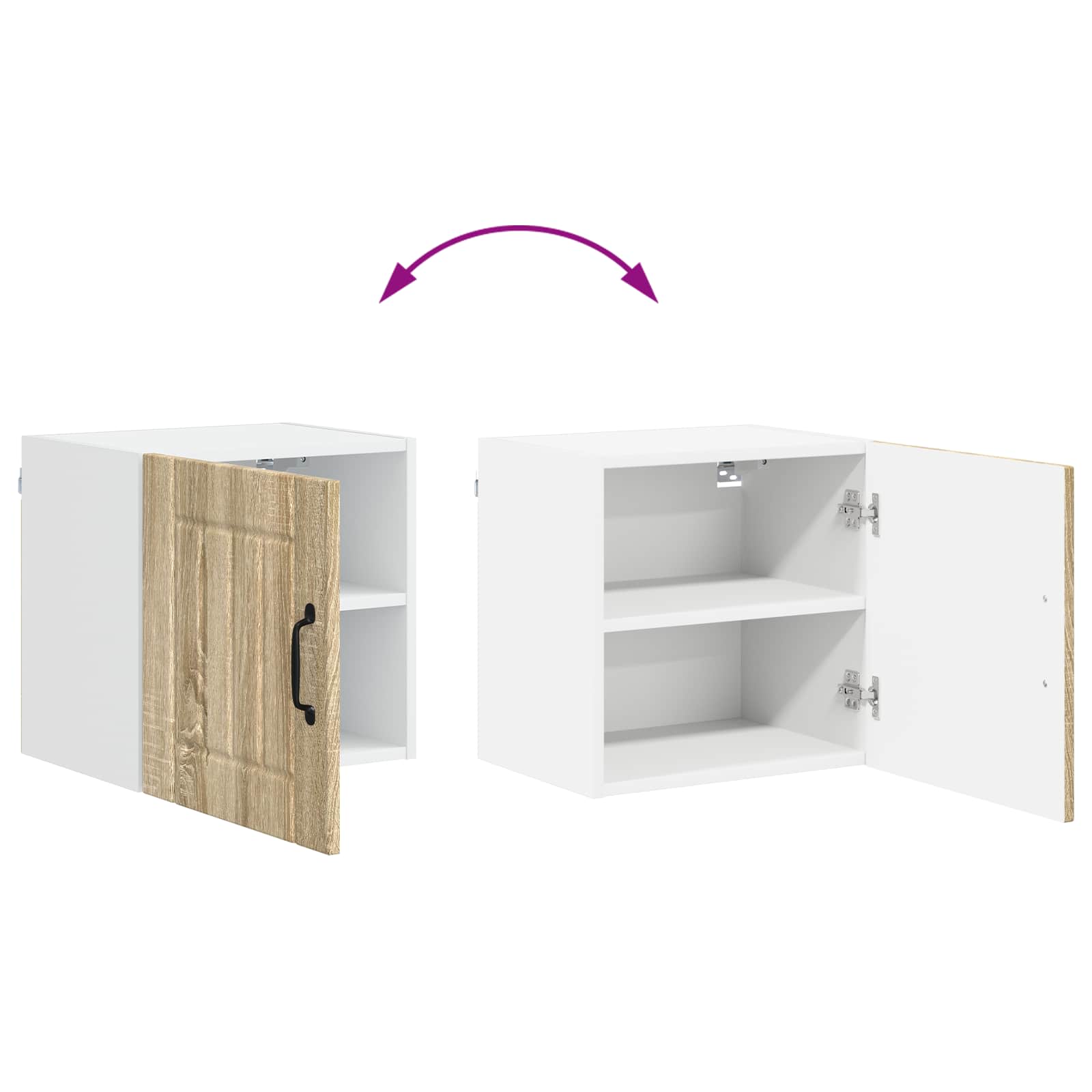Ormar za Zid Lucca Hrast sonoma 40 x 31 x 40 cm