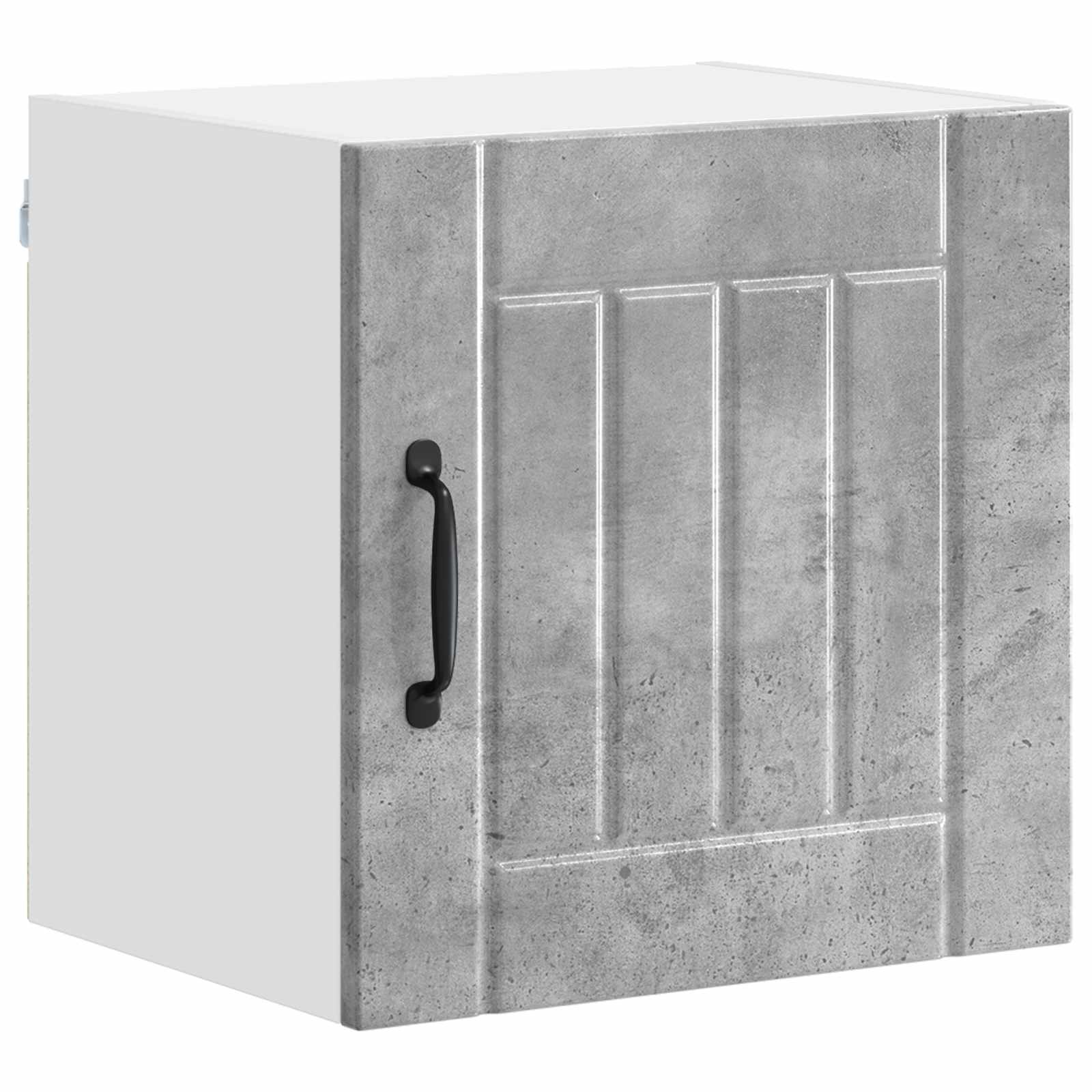 Ormar za Zid Lucca 2 pcs Betonska siva 40 x 31 x 40 cm