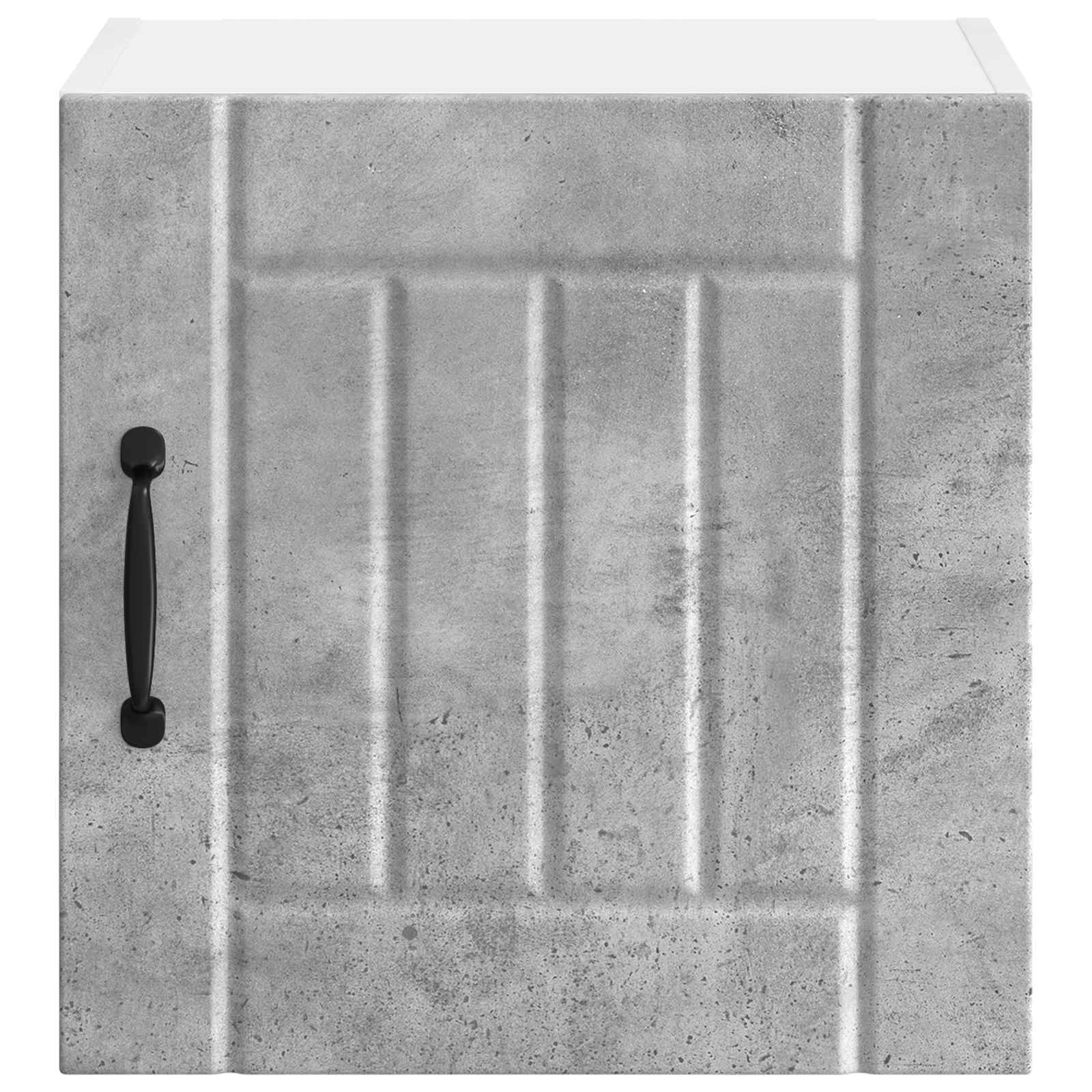 Ormar za Zid Lucca 2 pcs Betonska siva 40 x 31 x 40 cm