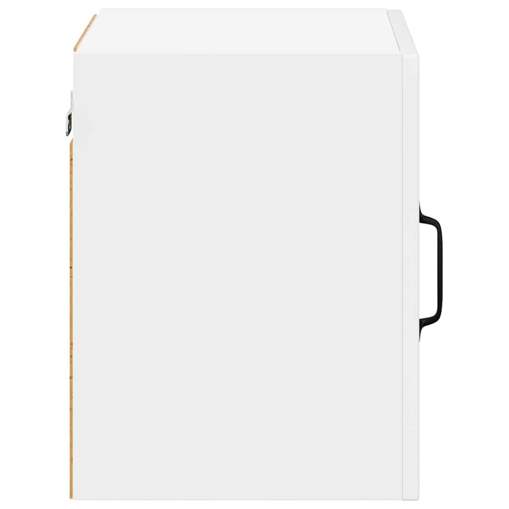 Ormar za Zid Lucca 2 pcs Bijela visokog sjaja 40 x 31 x 40 cm