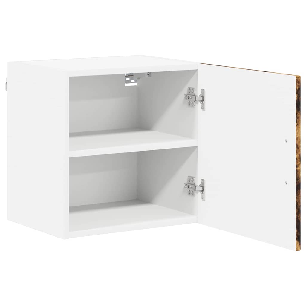 Ormar za Zid Lucca 2 pcs Dimljeni hrast 40 x 31 x 40 cm