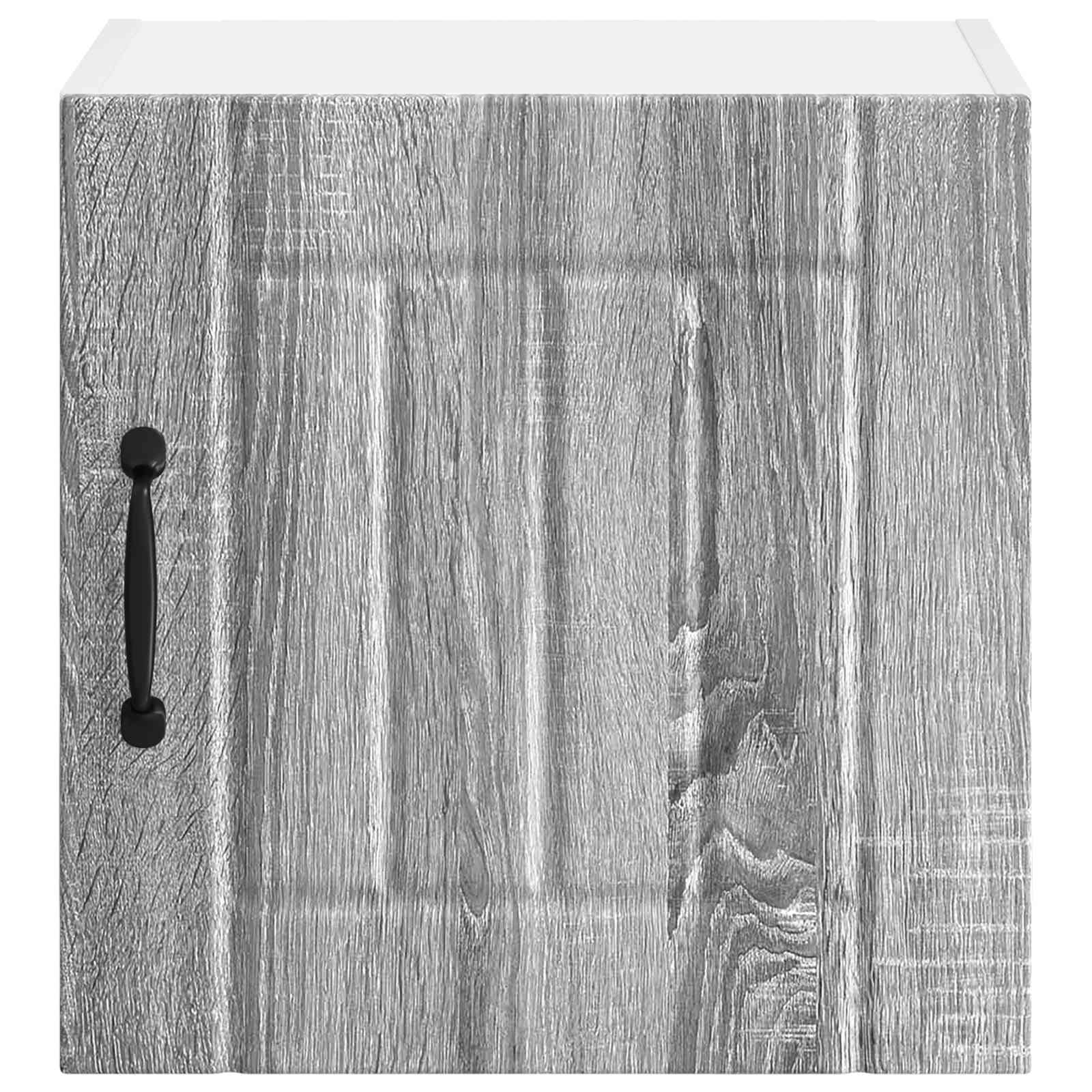 Ormar za Zid Lucca 2 pcs Siva sonoma 40 x 31 x 40 cm