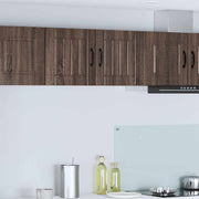 Ormar za Zid Lucca 2 pcs Smeđi hrast 40 x 31 x 40 cm