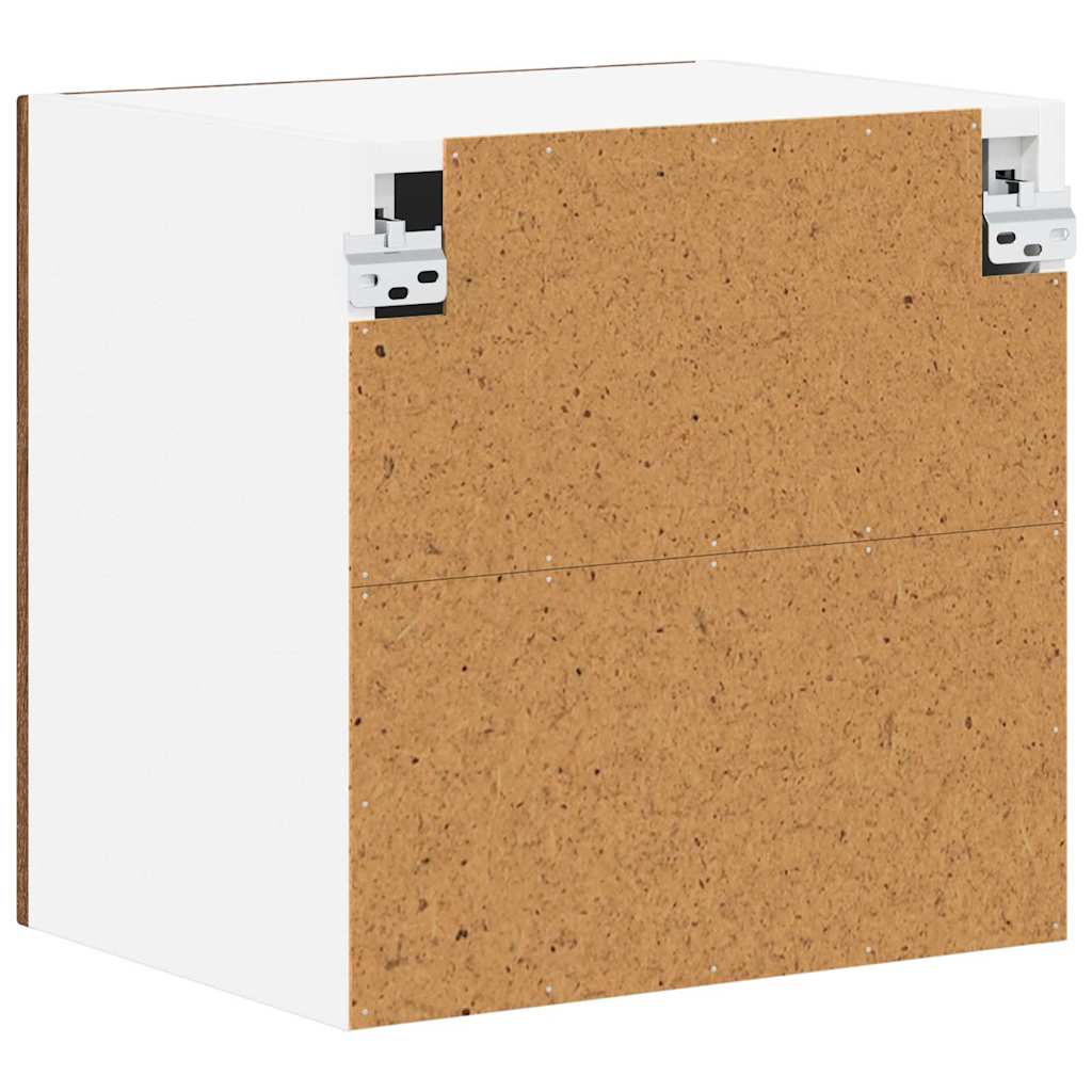 Ormar za Zid Lucca 2 pcs Smeđi hrast 40 x 31 x 40 cm
