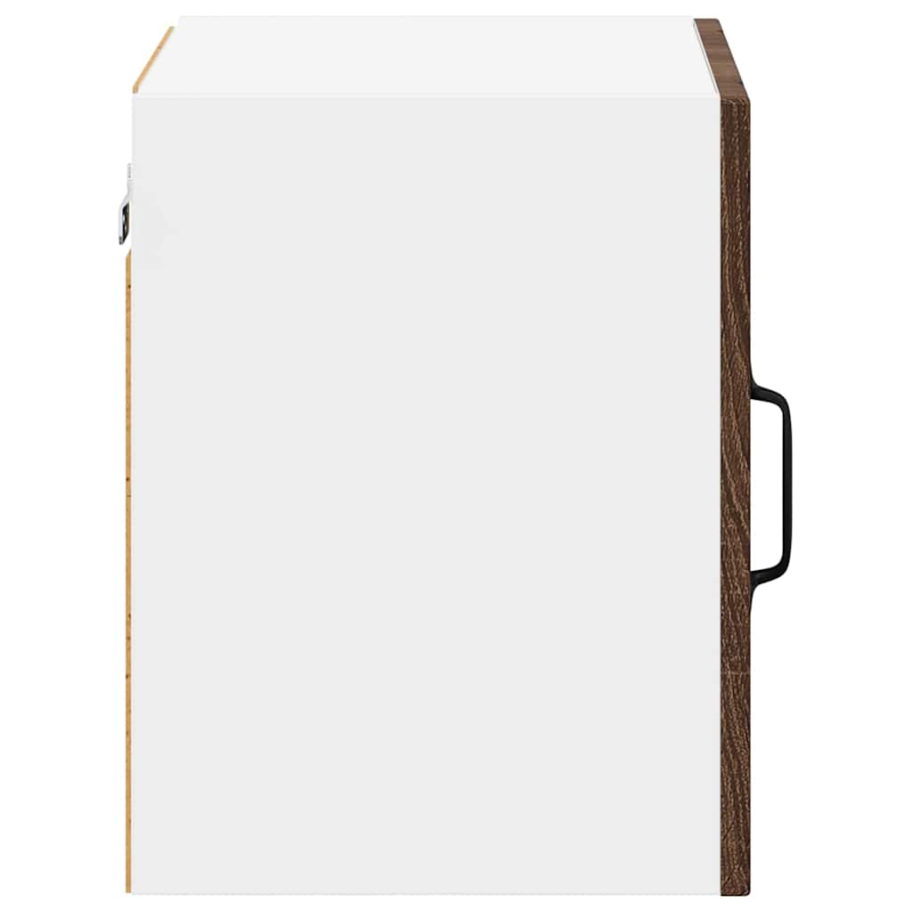 Ormar za Zid Lucca 2 pcs Smeđi hrast 40 x 31 x 40 cm