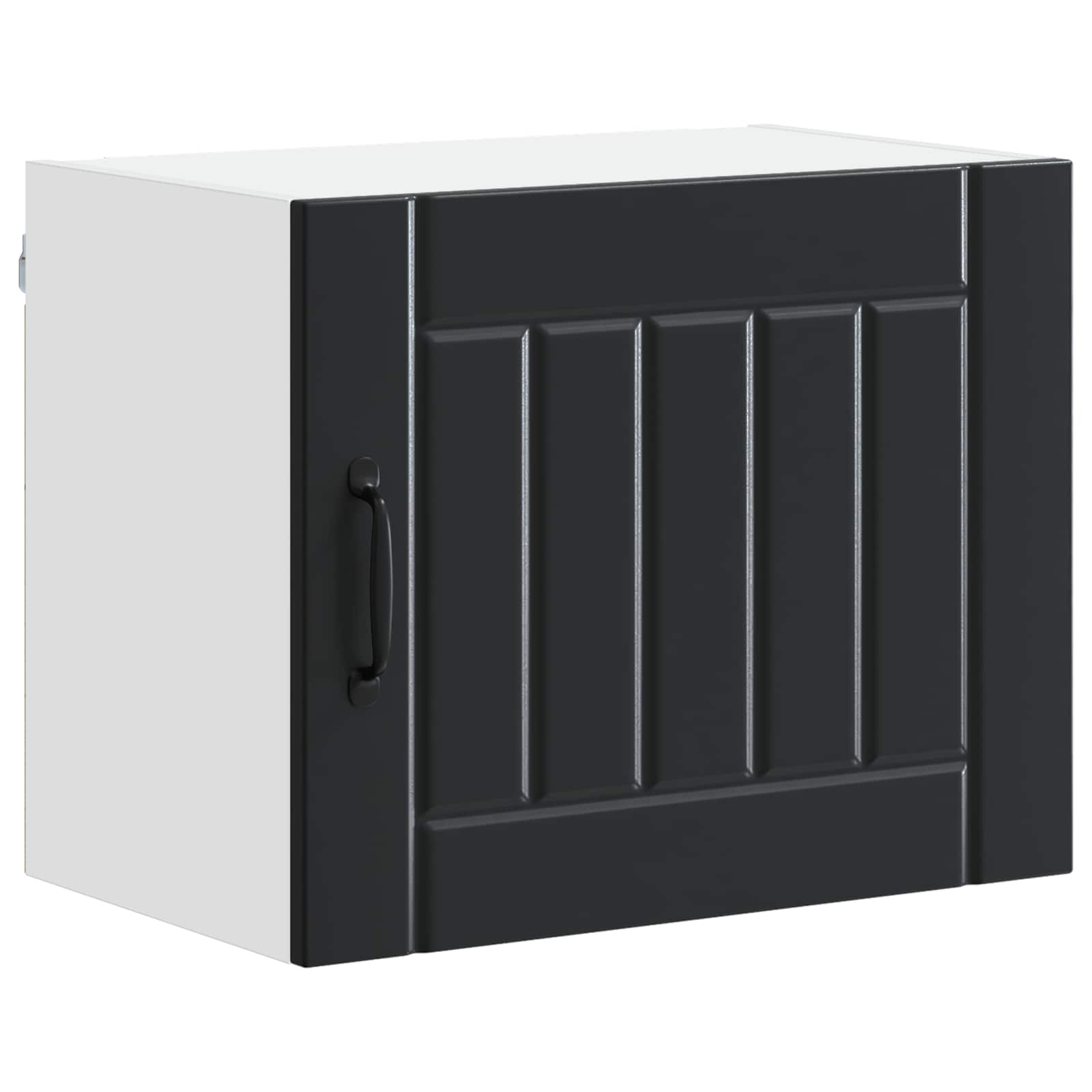 Ormar za Zid Lucca Crna 50 x 31 x 40 cm Konstruirano drvo