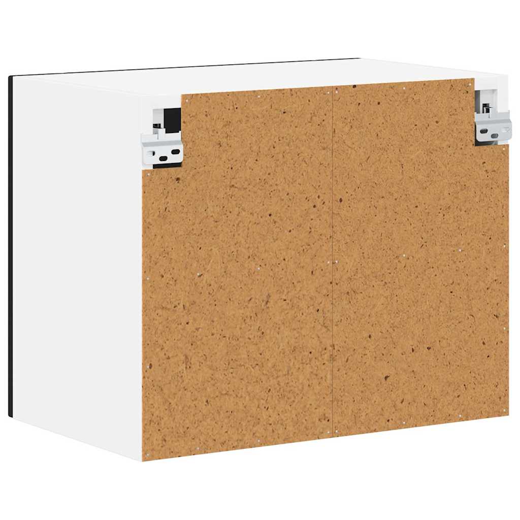 Ormar za Zid Lucca Crna 50 x 31 x 40 cm Konstruirano drvo