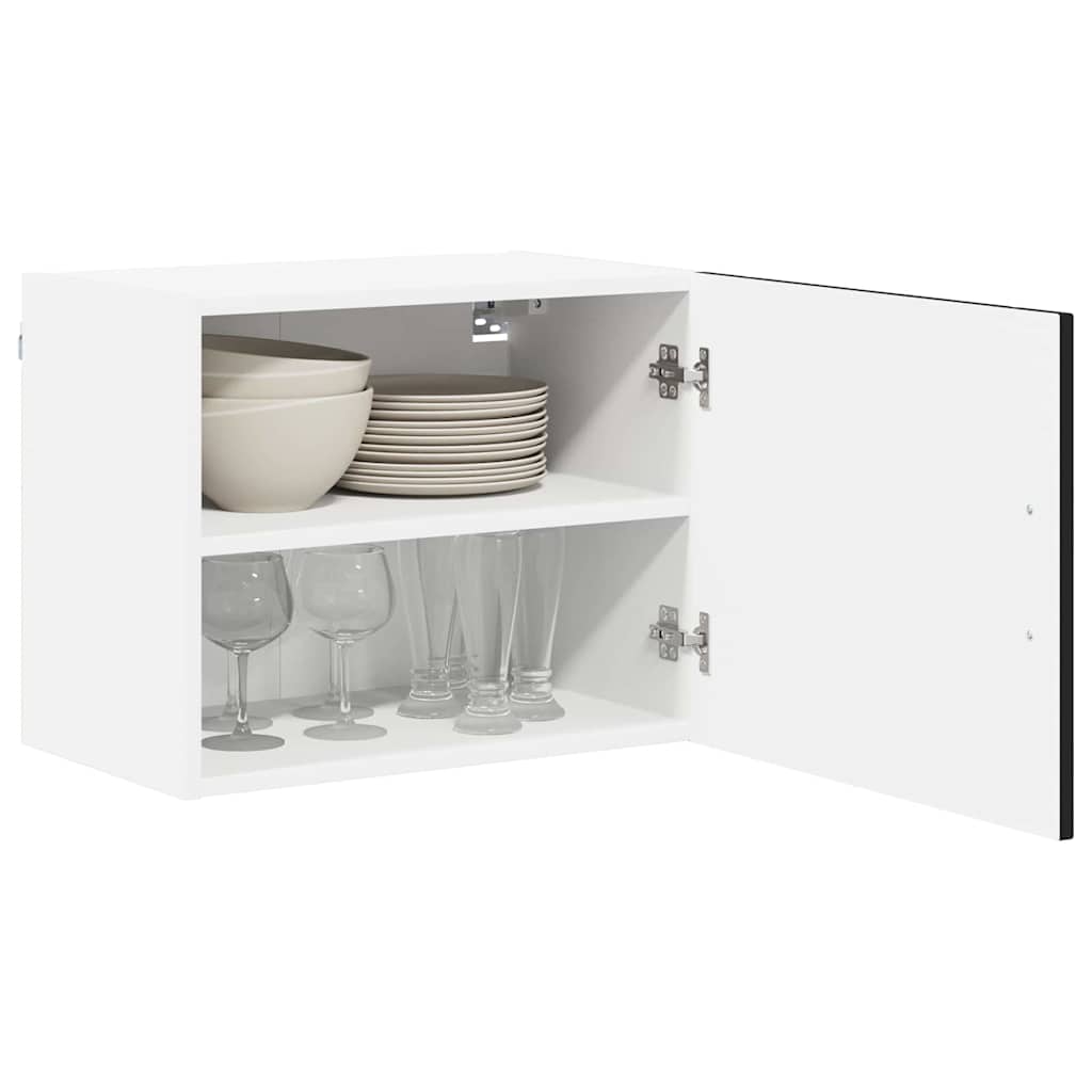 Ormar za Zid Lucca Crna 50 x 31 x 40 cm Konstruirano drvo