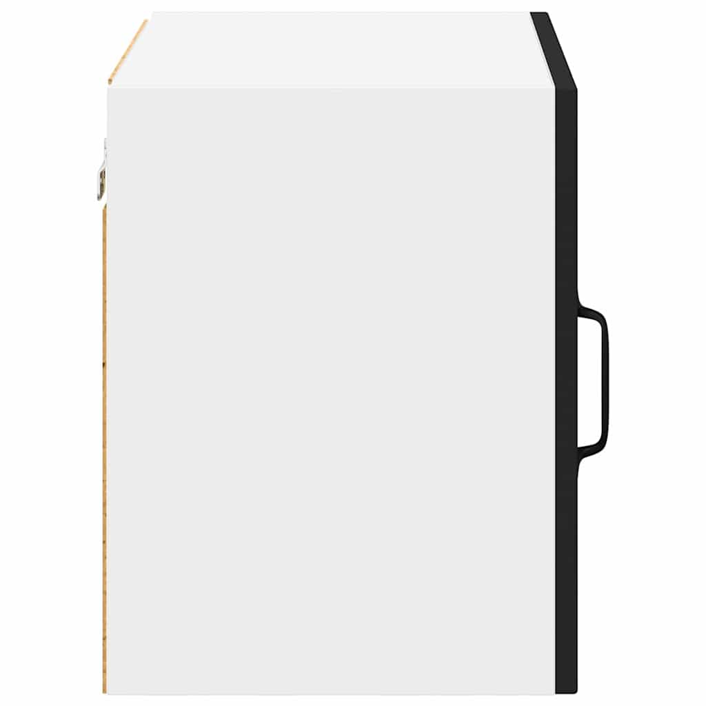 Ormar za Zid Lucca Crna 50 x 31 x 40 cm Konstruirano drvo