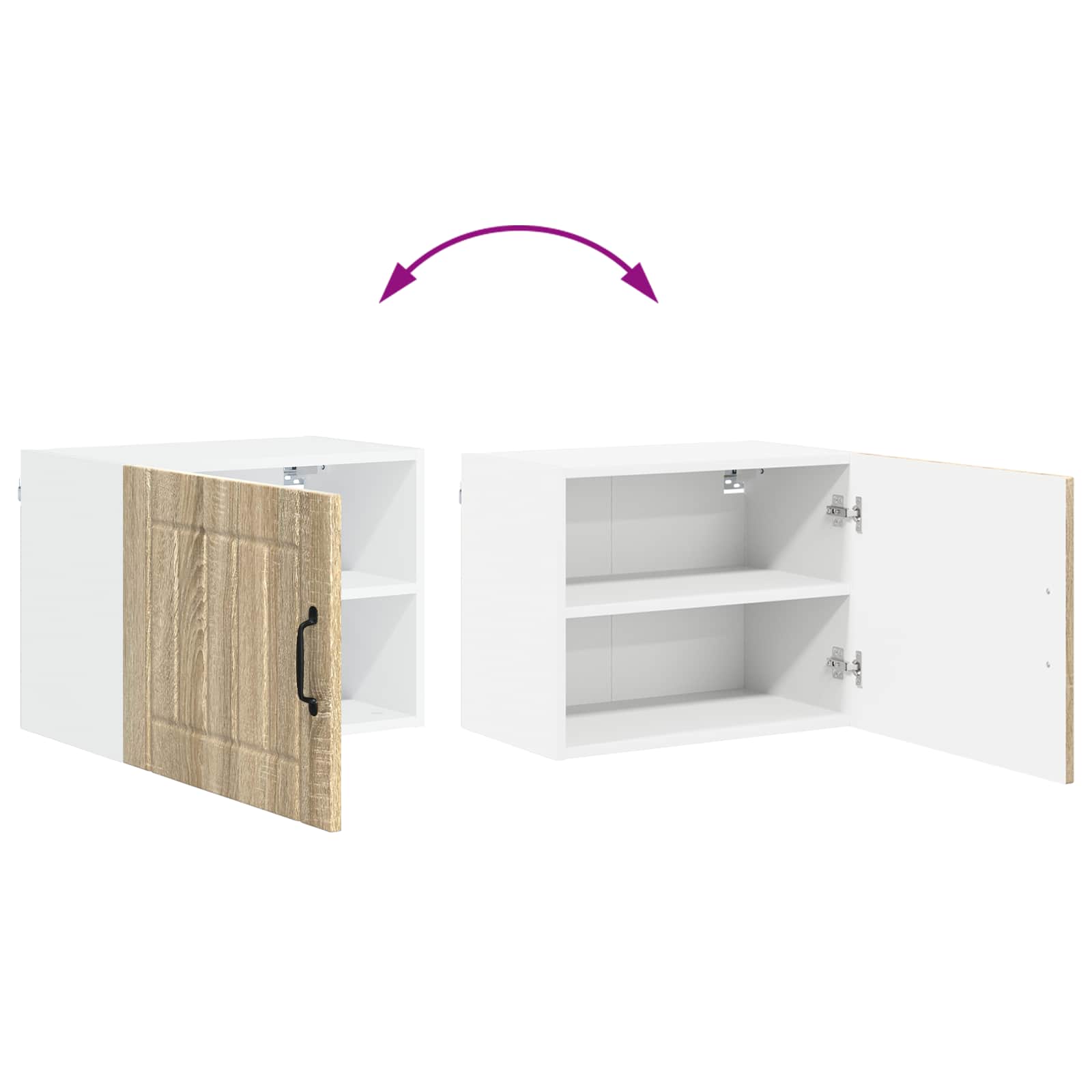 Ormar za Zid Lucca Hrast sonoma 50 x 31 x 40 cm