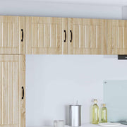 Ormar za Zid Lucca 2 pcs Hrast sonoma 50 x 31 x 40 cm