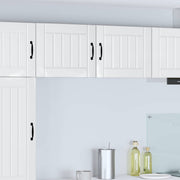 Ormar za Zid Lucca 2 pcs Bijela visokog sjaja 50 x 31 x 40 cm