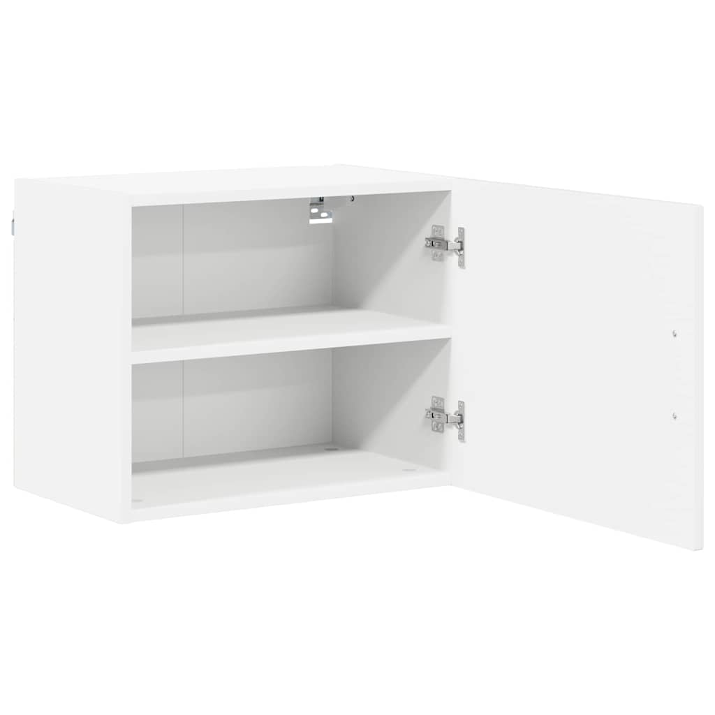 Ormar za Zid Lucca 2 pcs Bijela visokog sjaja 50 x 31 x 40 cm