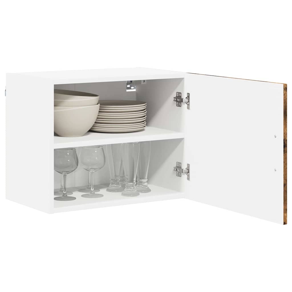 Ormar za Zid Lucca 2 pcs Dimljeni hrast 50 x 31 x 40 cm