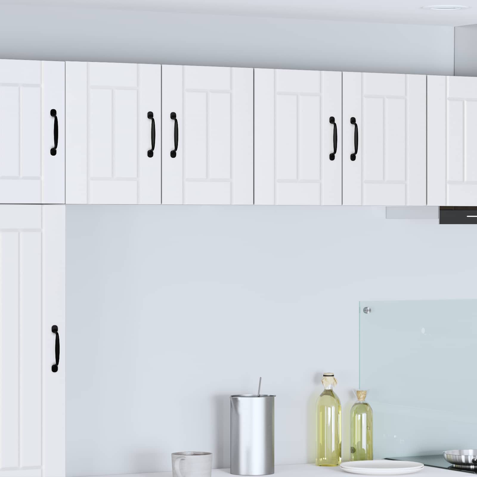 Ormar za Zid Lucca 2 pcs Bijela 60 x 31 x 40 cm