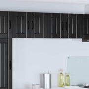 Ormar za Zid Lucca Crna 60 x 31 x 40 cm Konstruirano drvo