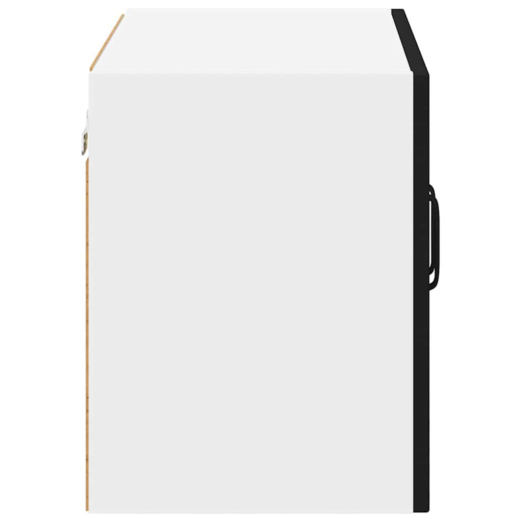 Ormar za Zid Lucca 2 pcs Crna 60 x 31 x 40 cm Konstruirano drvo