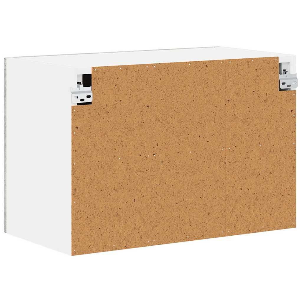 Ormar za Zid Lucca 2 pcs Betonska siva 60 x 31 x 40 cm