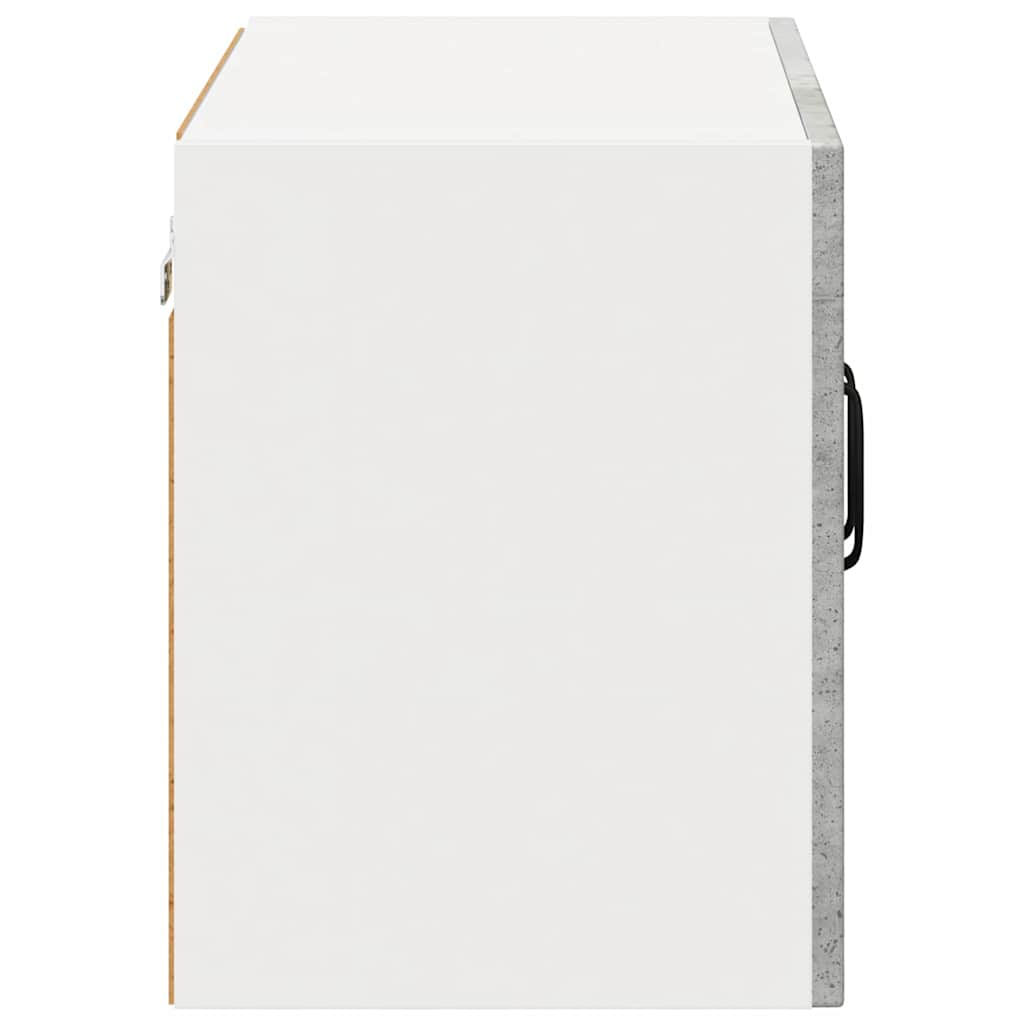 Ormar za Zid Lucca 2 pcs Betonska siva 60 x 31 x 40 cm