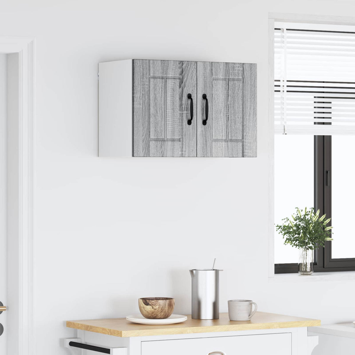 Ormar za Zid Lucca Siva sonoma 60 x 31 x 40 cm