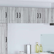 Ormar za Zid Lucca 2 pcs Siva sonoma 60 x 31 x 40 cm