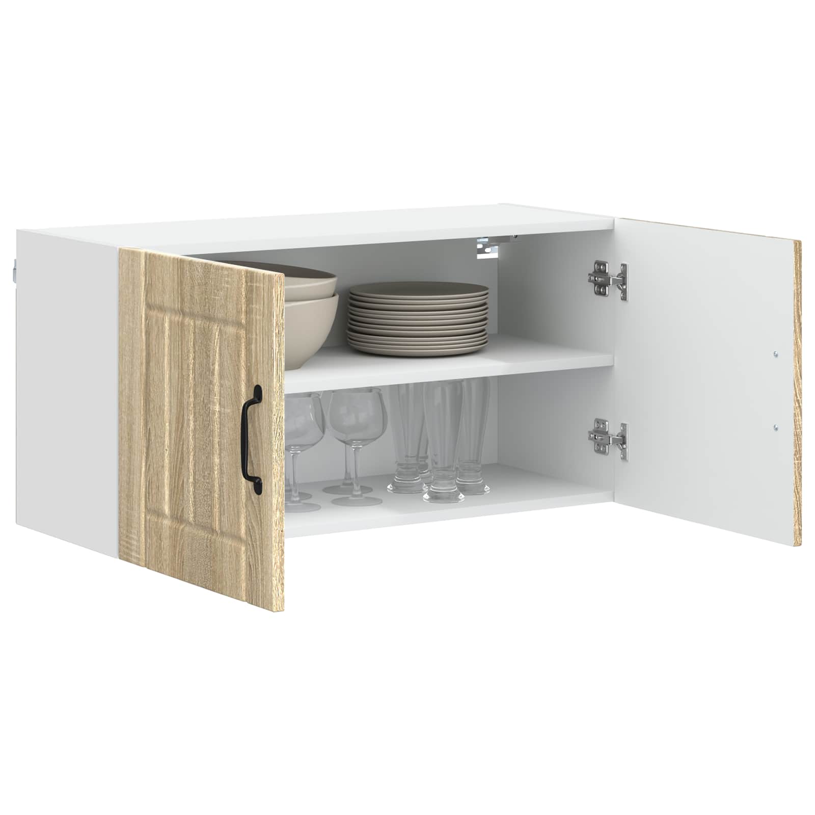 Ormar za Zid Lucca Hrast sonoma 80 x 31 x 40 cm