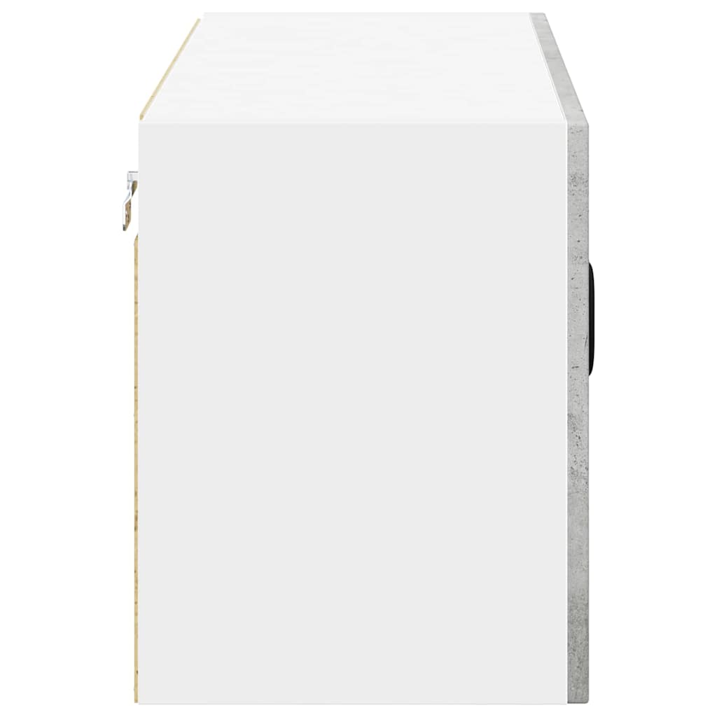 Ormar za Zid Lucca Betonska siva 80 x 31 x 40 cm