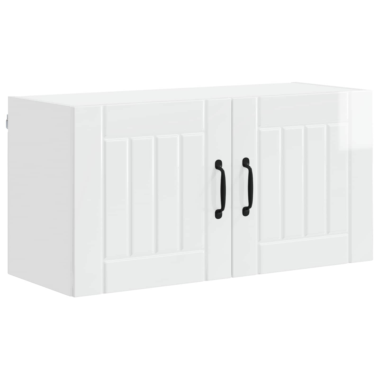 Ormar za Zid Lucca Bijela visokog sjaja 80 x 31 x 40 cm