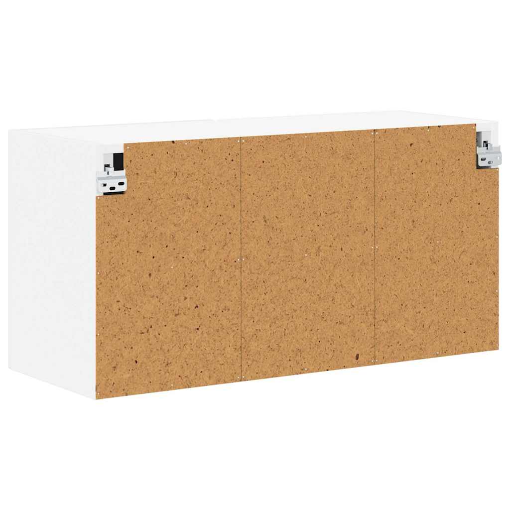 Ormar za Zid Lucca Bijela visokog sjaja 80 x 31 x 40 cm