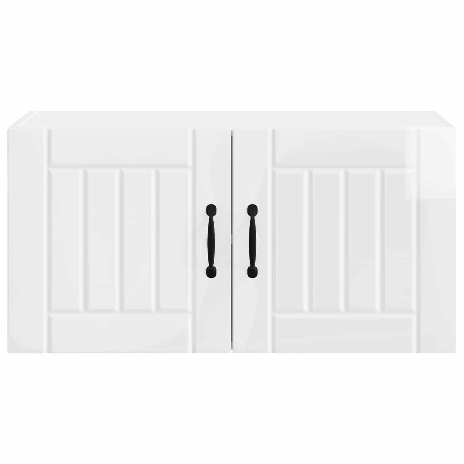 Ormar za Zid Lucca Bijela visokog sjaja 80 x 31 x 40 cm