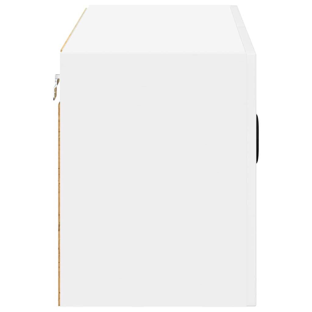 Ormar za Zid Lucca Bijela visokog sjaja 80 x 31 x 40 cm