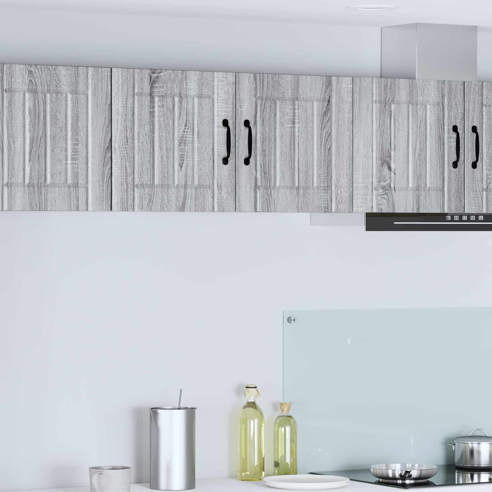 Ormar za Zid Lucca Siva sonoma 80 x 31 x 40 cm