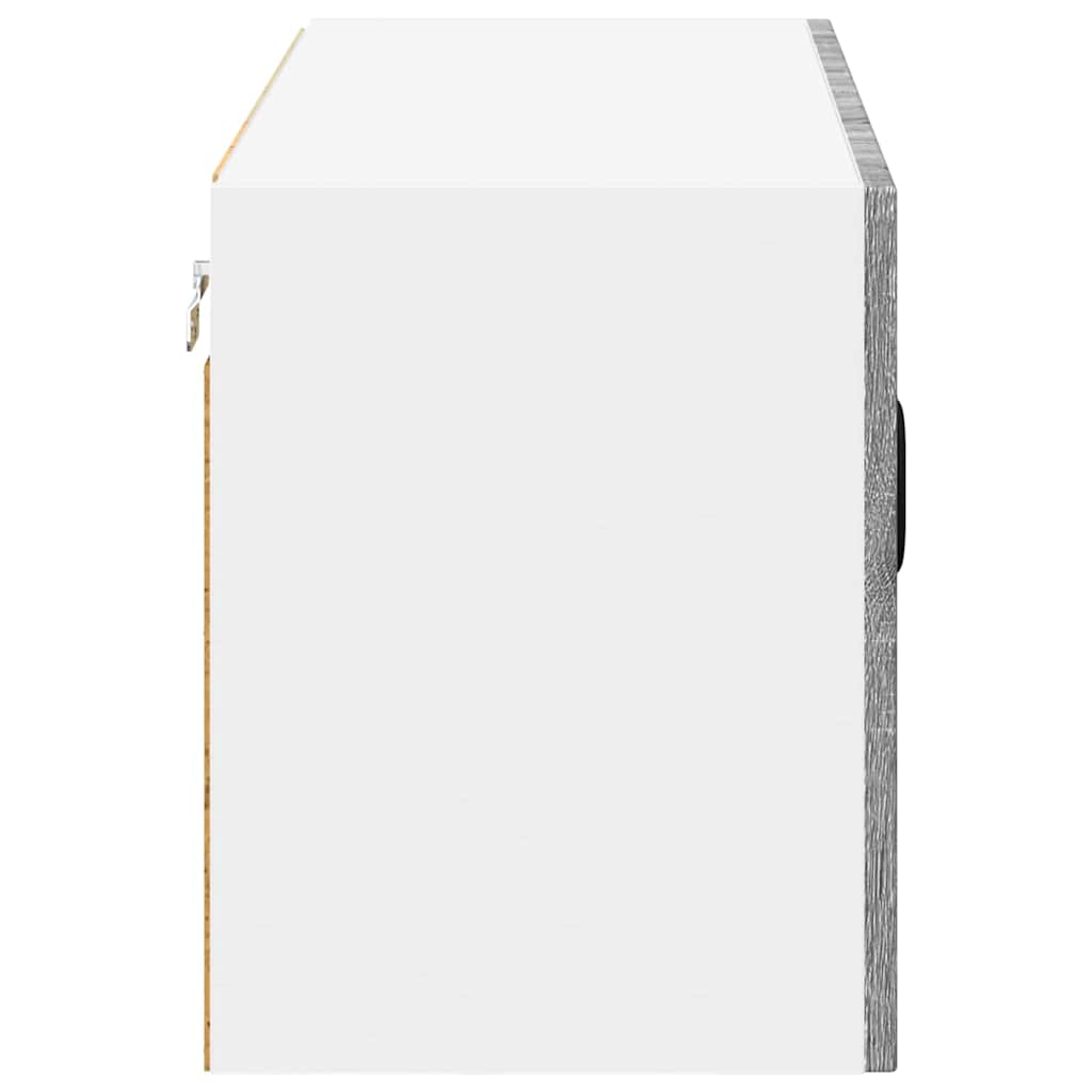 Ormar za Zid Lucca Siva sonoma 80 x 31 x 40 cm