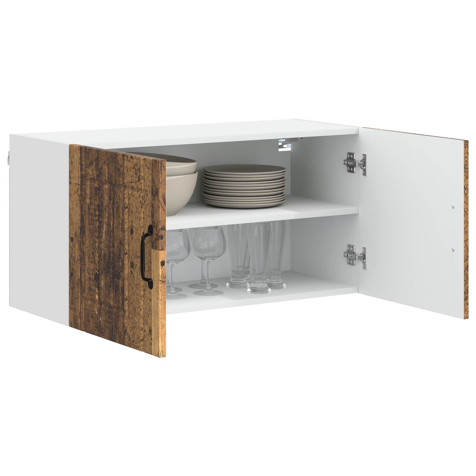 Ormar za Zid Lucca Staro drvo 80 x 31 x 40 cm Konstruirano drvo