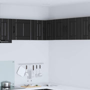 Zidni kutni ormar Lucca Crna 57 x 57 x 40 cm Konstruirano drvo