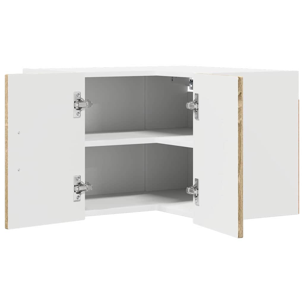 Zidni kutni ormar Lucca Hrast sonoma 57 x 57 x 40 cm