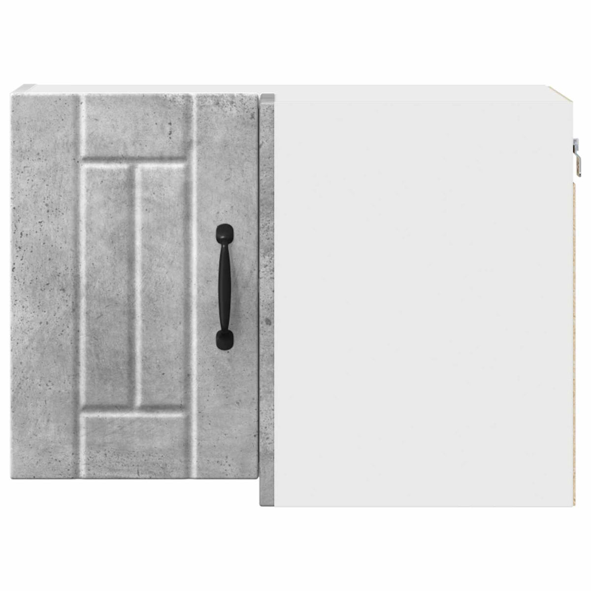 Zidni kutni ormar Lucca Betonska siva 57 x 57 x 40 cm
