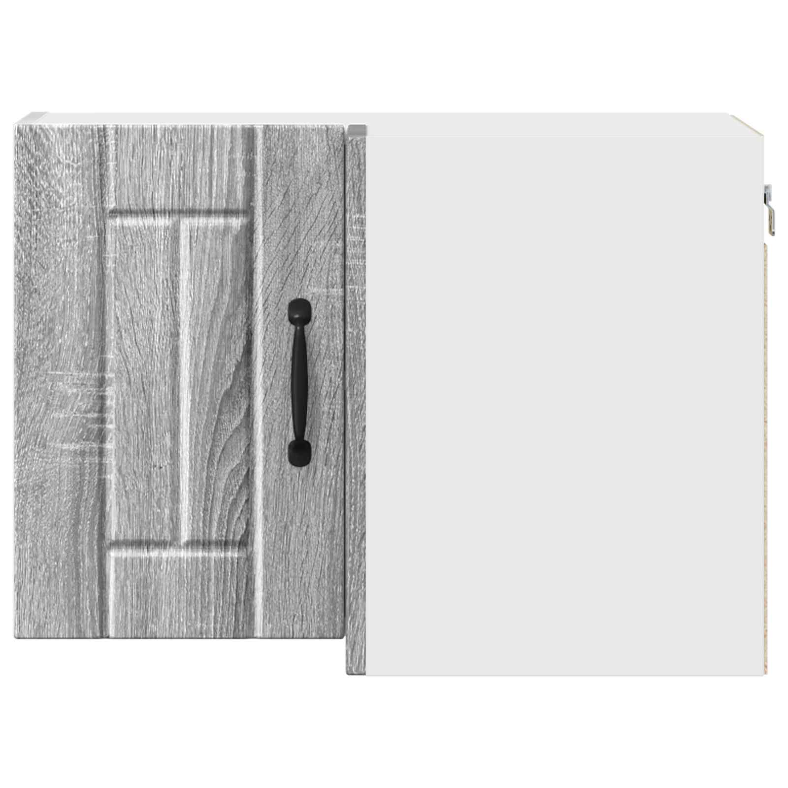 Zidni kutni ormar Lucca Siva sonoma 57 x 57 x 40 cm