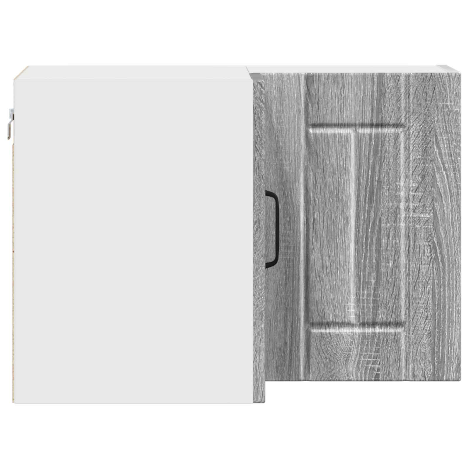 Zidni kutni ormar Lucca Siva sonoma 57 x 57 x 40 cm