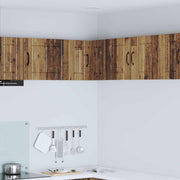 Zidni kutni ormar Lucca Staro drvo 57 x 57 x 40 cm