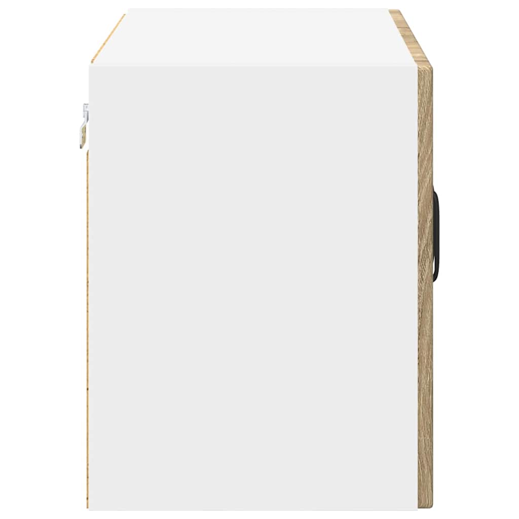 Zidni stakleni ormarić Lucca Hrast sonoma 60 x 31 x 40 cm