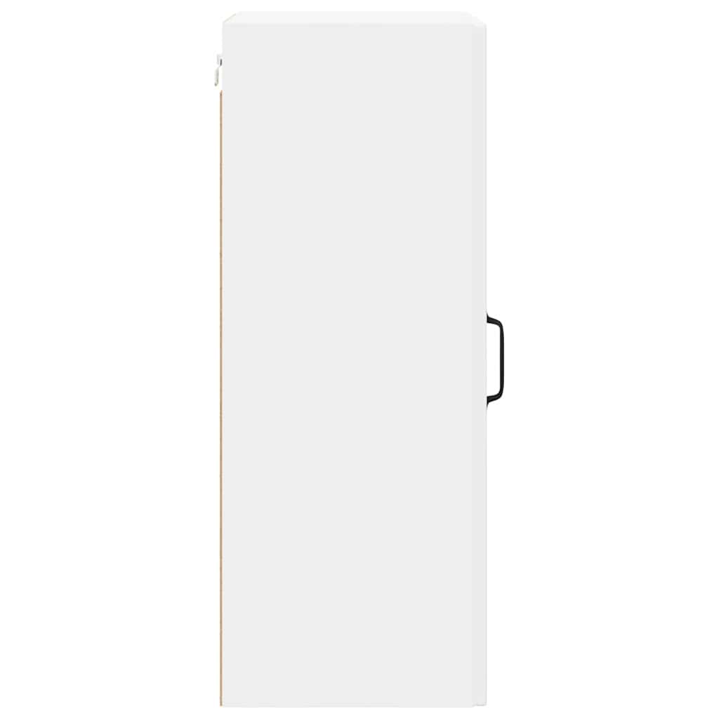 Zidni stakleni ormarić Lucca 2 pcs Bijela 40 x 31 x 80 cm