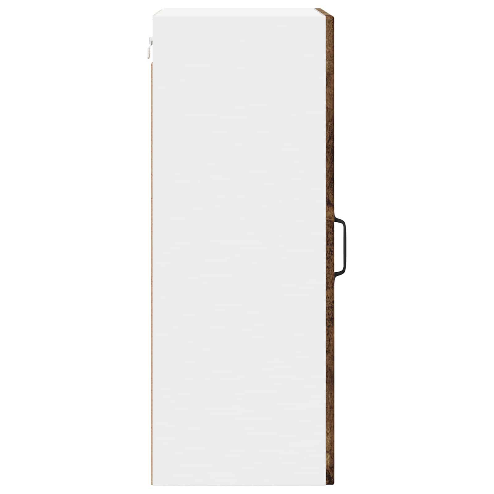 Zidni stakleni ormarić Lucca 2 pcs Staro drvo 40 x 31 x 80 cm
