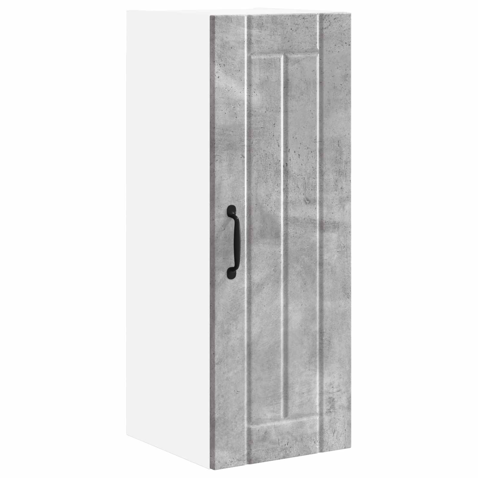 Ormar za Zid Lucca 2 pcs Betonska siva 30 x 31 x 80 cm