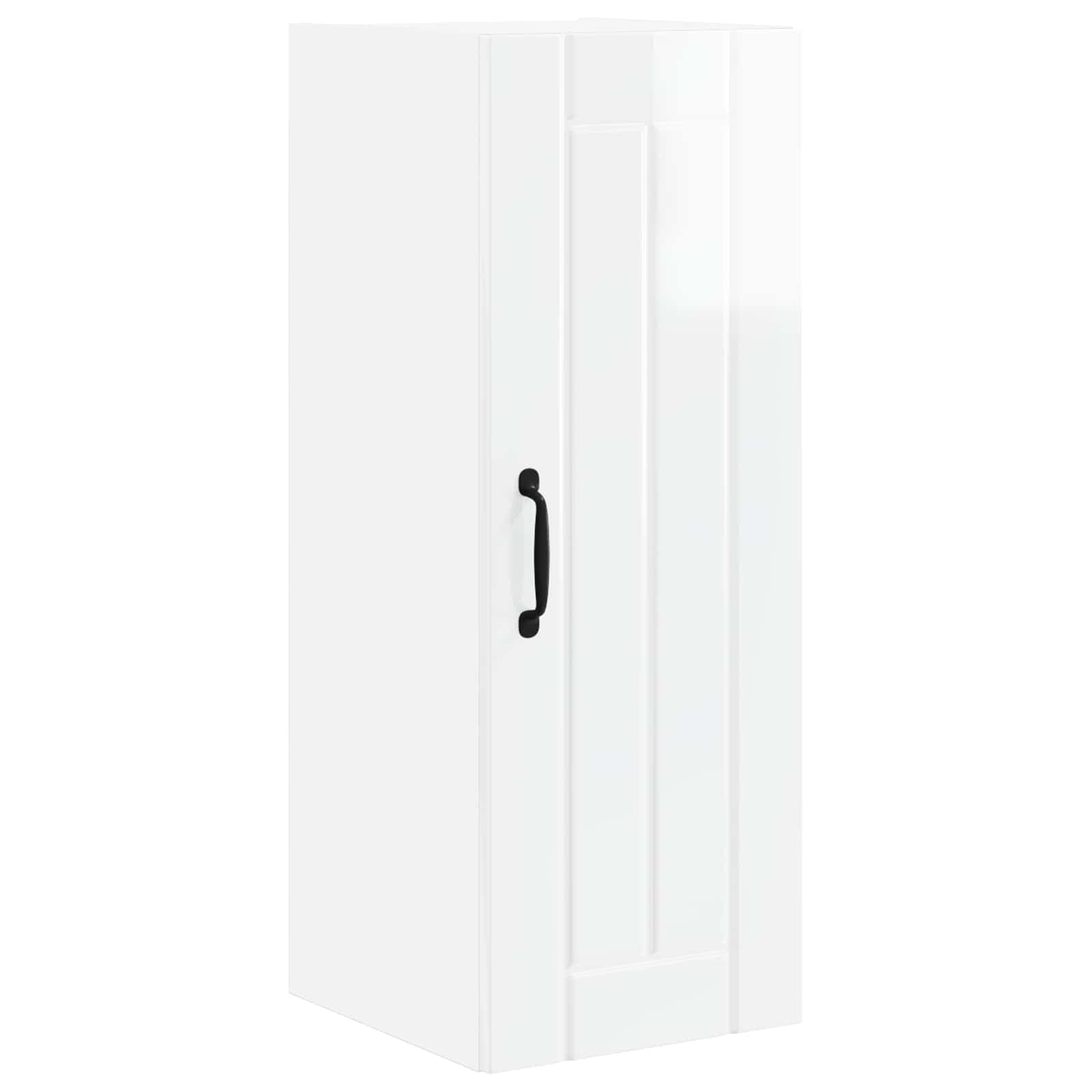 Ormar za Zid Lucca Bijela visokog sjaja 30 x 31 x 80 cm