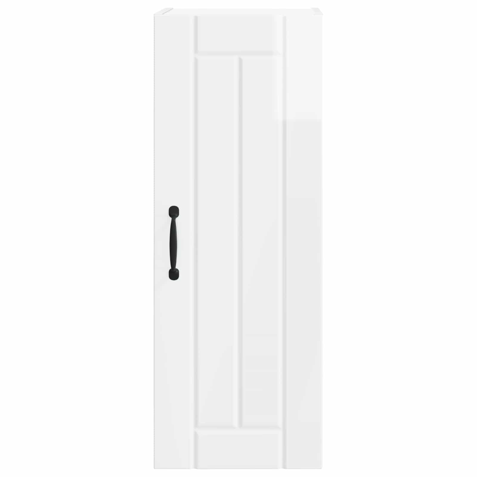 Ormar za Zid Lucca Bijela visokog sjaja 30 x 31 x 80 cm