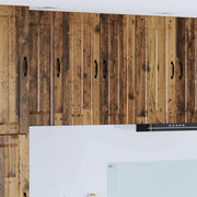 Ormar za Zid Lucca 2 pcs Staro drvo 30 x 31 x 80 cm